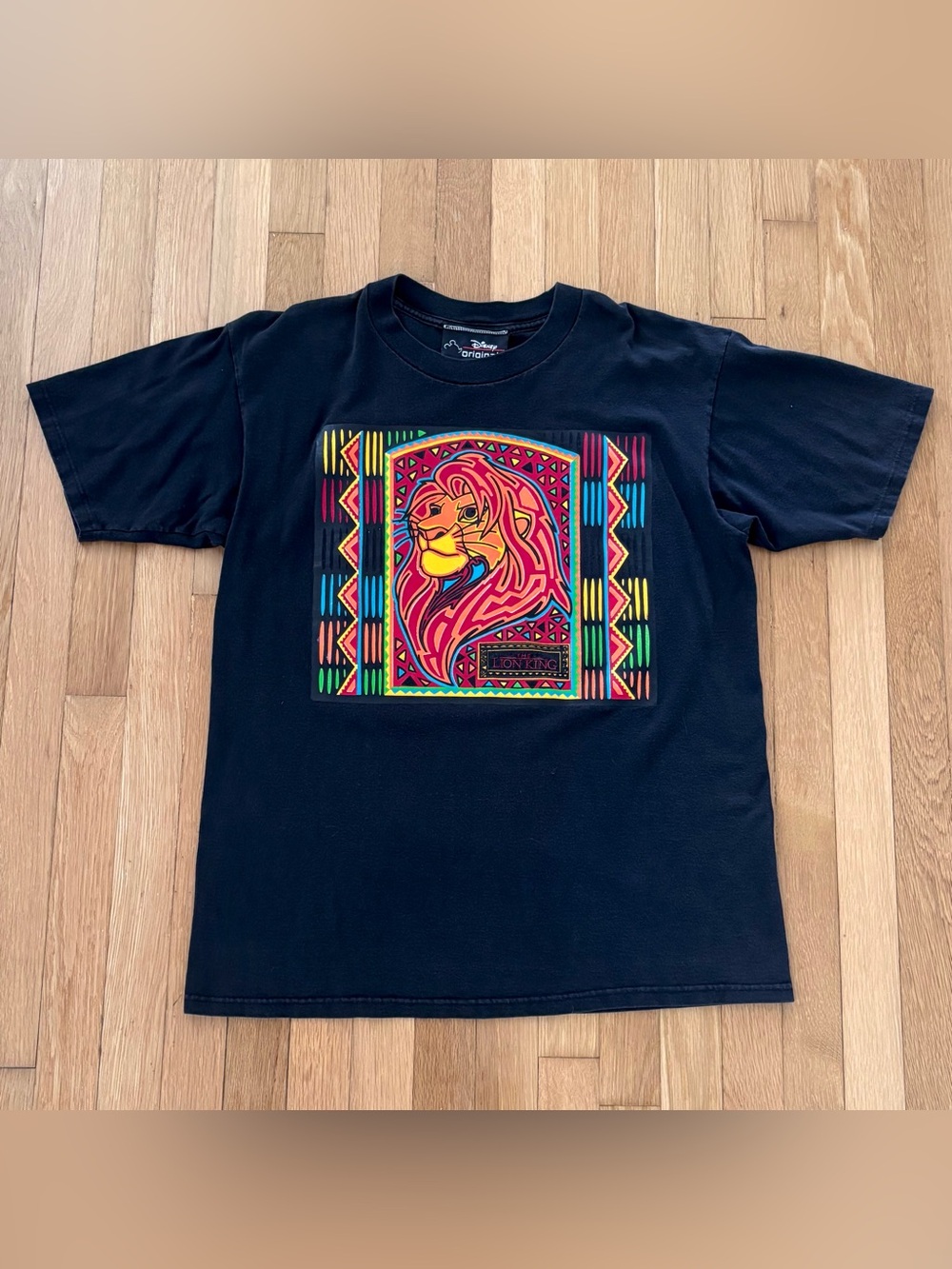 Vintage Disney Originals Lion King Simba Shirt S/M  UnisexMade in USA WDW Parks